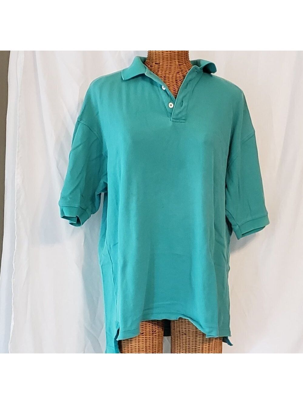 Vintage Men's MACKINAW Short Sleeve Polo Shirt - L